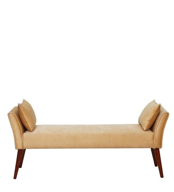 Handmade Cushioned Bench.