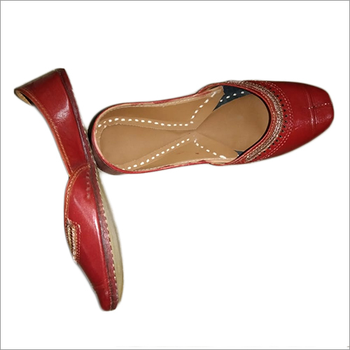 Ladies Stylish Jutti - Leather, All Sizes | No Fade, Any Season Wearability