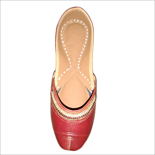 Ladies Stylish Jutti - Leather, All Sizes | No Fade, Any Season Wearability