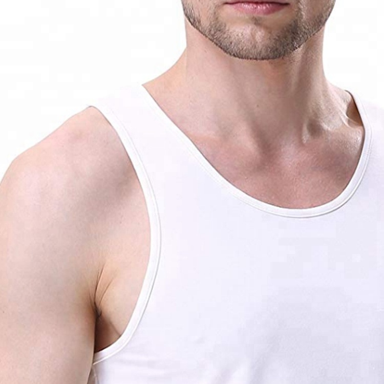 Mens Cotton Vest - Cotton Customized Size Black/white/navy/grey Colors | Sleeveless Design Plain Pattern Suitable For All Age Groups