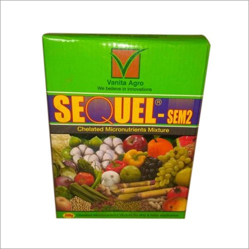 सीक्वल चेलेटेड माइक्रोन्यूट्रिएंट्स मिक्सचर एप्लीकेशन: कृषि