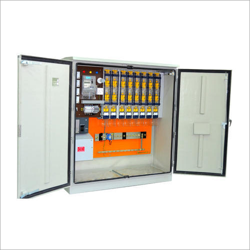 Feeder Pillar Panel - Mild Steel, IP55 Protection | 240V Rated Voltage, Powder Coated Gray Finish, 50Hz Frequency, 1 Year Warranty