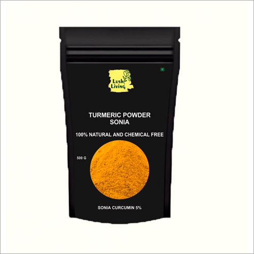 Turmeric Powder - 500gm Organic Turmeric Powder, Raw Grade, Yellow Powder from Pure Dry Rhizomes, 12 Months Shelf Life, Store in Dry Place
