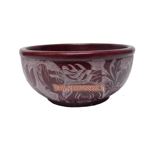 Natural Soapstone Smudge Bowl