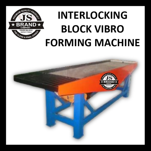 Interlocking Block Vibro Forming Machine Capacity: 3000.Pcs Ton/Day