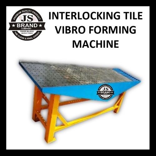 Interlocking Tile Vibro Forming Machine Capacity: 3000.Pcs Ton/Day