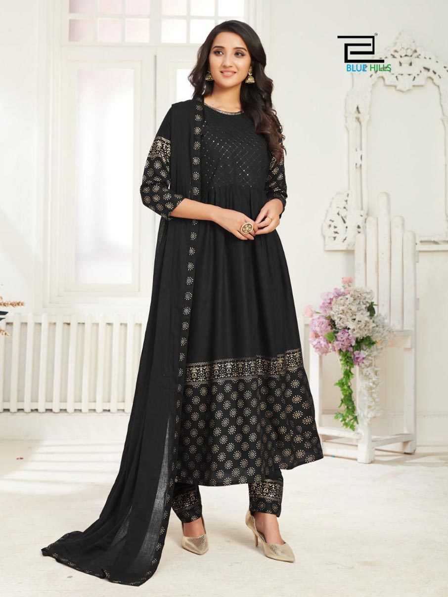 Washable Dholna Vol 1 Rayon Plain Sequence Work Kurti Catalogue