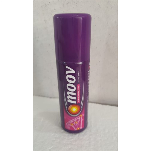Pain Relief Spray - Plastic, 100ml | Purple, Topical Application with Menthol and Camphor Ingredients