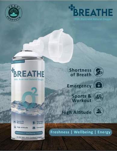 Portable Oxygen Can - Lightweight Aluminum , Compact Design for On-the-Go Convenience