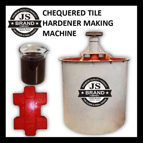 Chequered Tile Hardener Making Machine