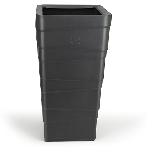Black B Zigzag Series Pot