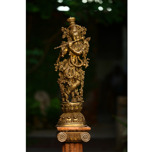 Bronze Krishna
