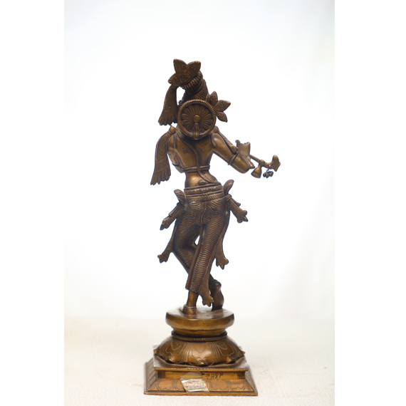 Bronze Krishna