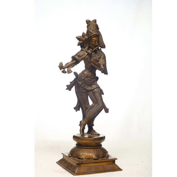 Bronze Krishna
