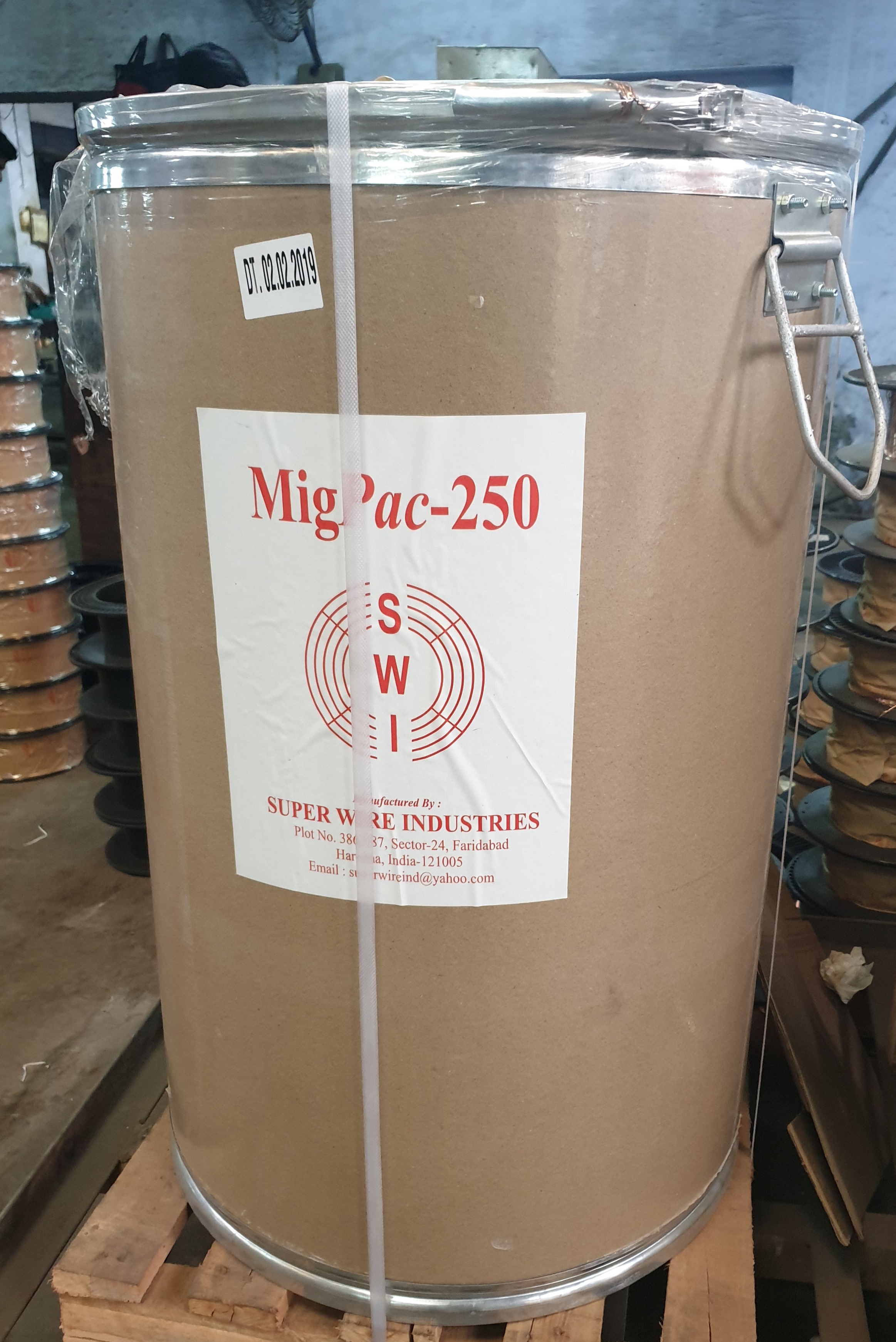 Mig Pac Wires Size: 0.80
