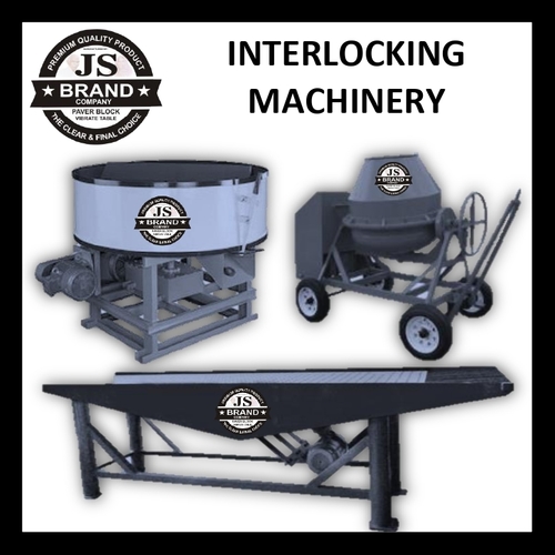 Heavy-Duty Paver Block Making Machine - 10ft x 2.5ft x 3ft Dimensions, 3000 Pcs/Day Capacity, Manual Control System, 400kg Weight, 440 Volt Input | Crack-Resistant Design, Elegant Flooring Solution