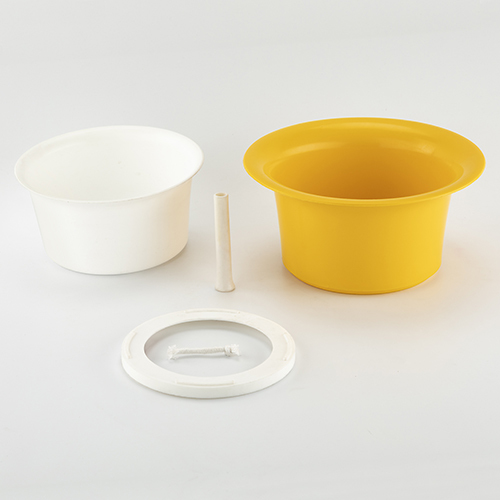 Bonsai 3t Series - Polypropylene With Uv, 6 Inch Size, Glossy Finish, Available In Green, Grey, Sea Green, White, Yellow