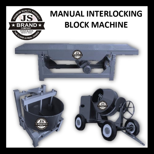 Manual Interlocking Block Machine