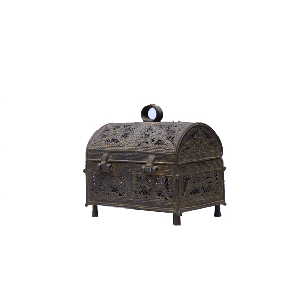 Bronze Articals - Bronze 22x15x21cm Brown, Hand-carved, Intricate Design, Polished Finish