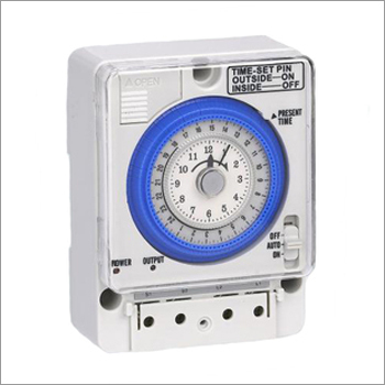 Analog Timer - Durable Plastic Case, Compact Design , Precision Timekeeping with Easy-to-Read Display