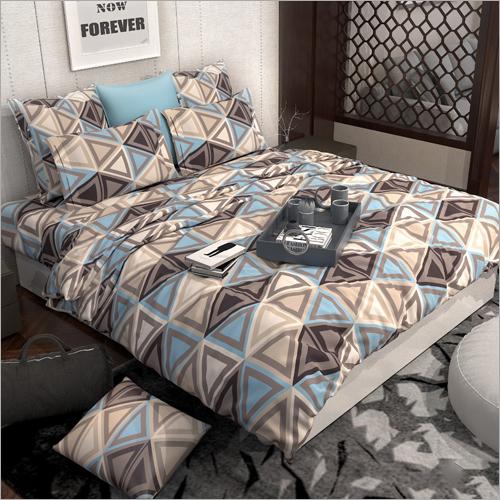 मल्टीकलर बेडरूम बेड शीट