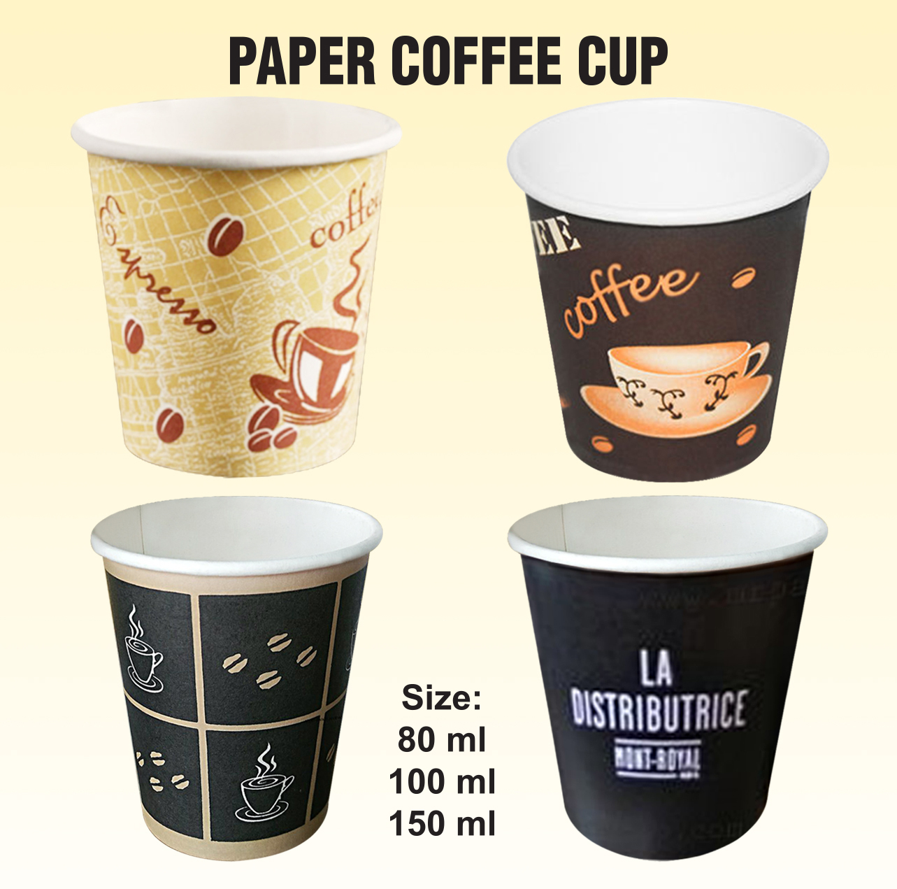 Light Weight Paper Cups