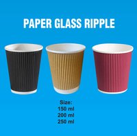 रिपल वॉल के साथ लाइट वेट पेपर ग्लास