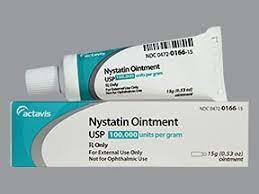 Nystatin Ointment Application: Fungicide