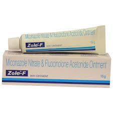 Miconazole + Flucinolone Acetonide Ointment Application: As Per Doctor Advice