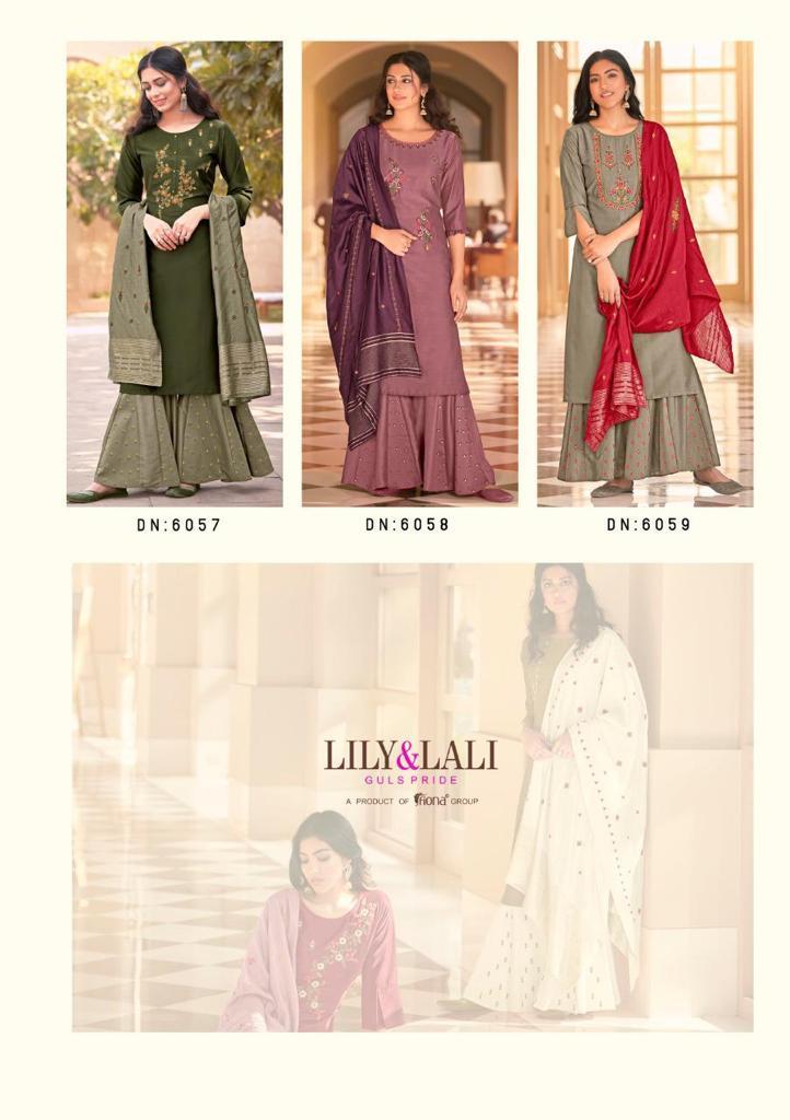 Indian Riwaaz By Lily & Lali Silk Ethnic Exclusive Collection Salwar Suits