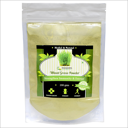 Wheat Grass Powder - 12-Month Shelf Life, Cool Storage | Organic Herbal Nutrition Supplement