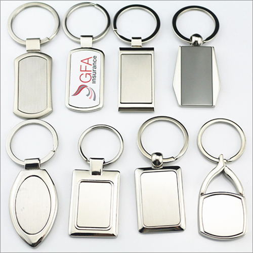 Metal Plain Keychain