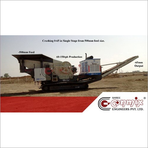 Automatic Crawler Mounted Crusher Plant