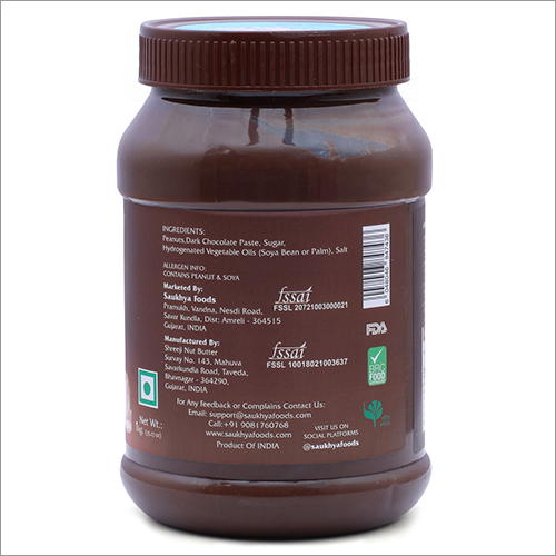 Smooth Chocolate Peanut Butter - 32g Serving, 25% Protein, Gluten-free, Non-gmo, Vegan, Rich In Fiber & Vitamins E, B3, B6, Minerals Iron & Magnesium