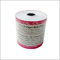White Paper Roll - High Quality 100% Paper Material | Commercial Use Pristine White Finish