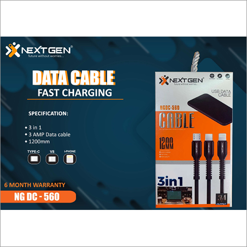 3 In 1 Fast Charging Data Cable