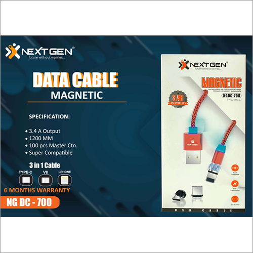 3.4 AMP Magnetic Data Cable