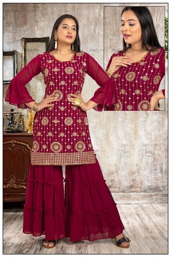 Partywear Sharara Suit