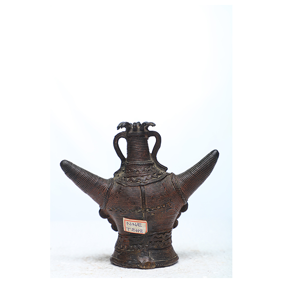 Brown Tribal Head