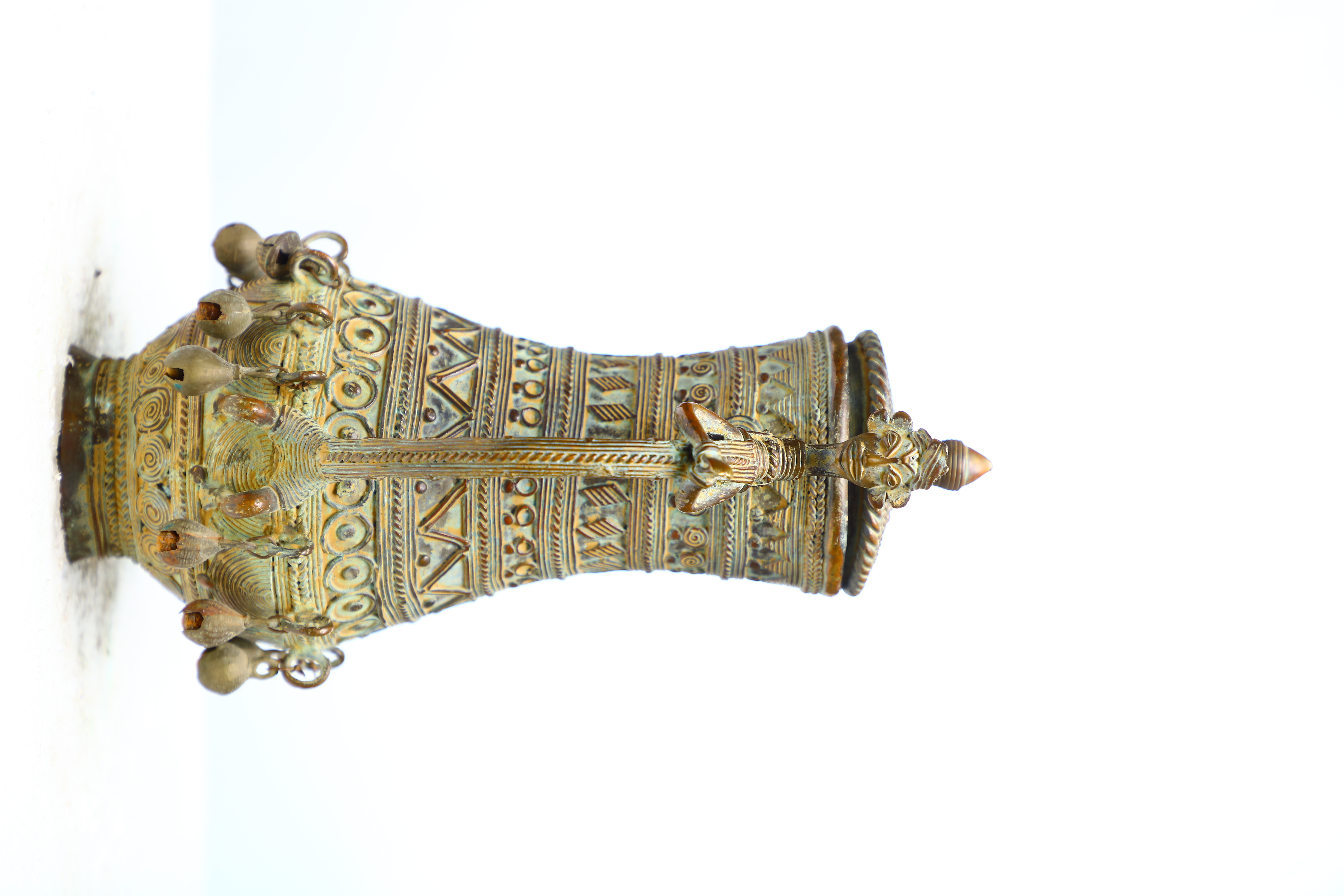 Prehistoric Stone Sculpture Tribal Kettle