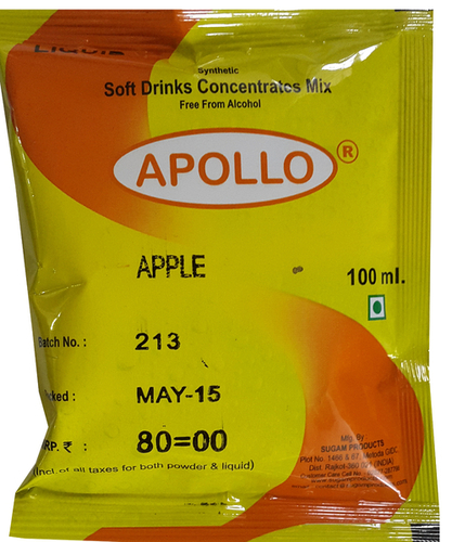 Apple Soft Drink Concentrate - Premium Quality, Natural Flavor Enhancer For Beverages, Ideal For Mixology