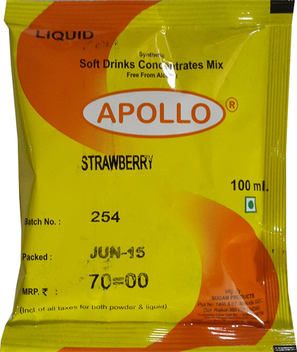 Strawberry Soft Drink Concentrate - Premium Quality Liquid Base, Perfect For Refreshing Beverages And Smoothies