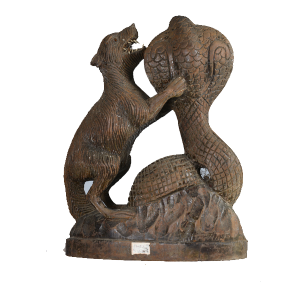 Wood And Art Animals
