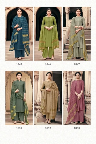 Cotton Nazakat By Bela Fashion Viscose Dress Materials Catalogue