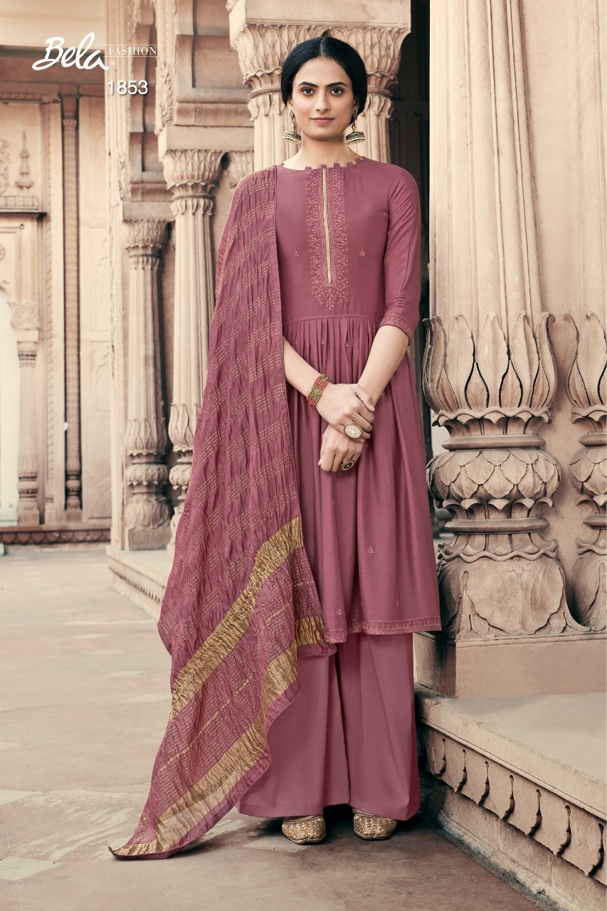 Cotton Nazakat By Bela Fashion Viscose Dress Materials Catalogue at 1440.00  INR in Surat | Fabfirki
