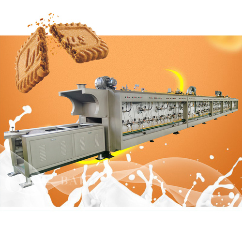 QHBake Biscuit Line - Stainless Steel, 100 kg/h Production Capacity | Multi-Function, Accurate Temperature Control, Energy Saving, Automatic Process Recording