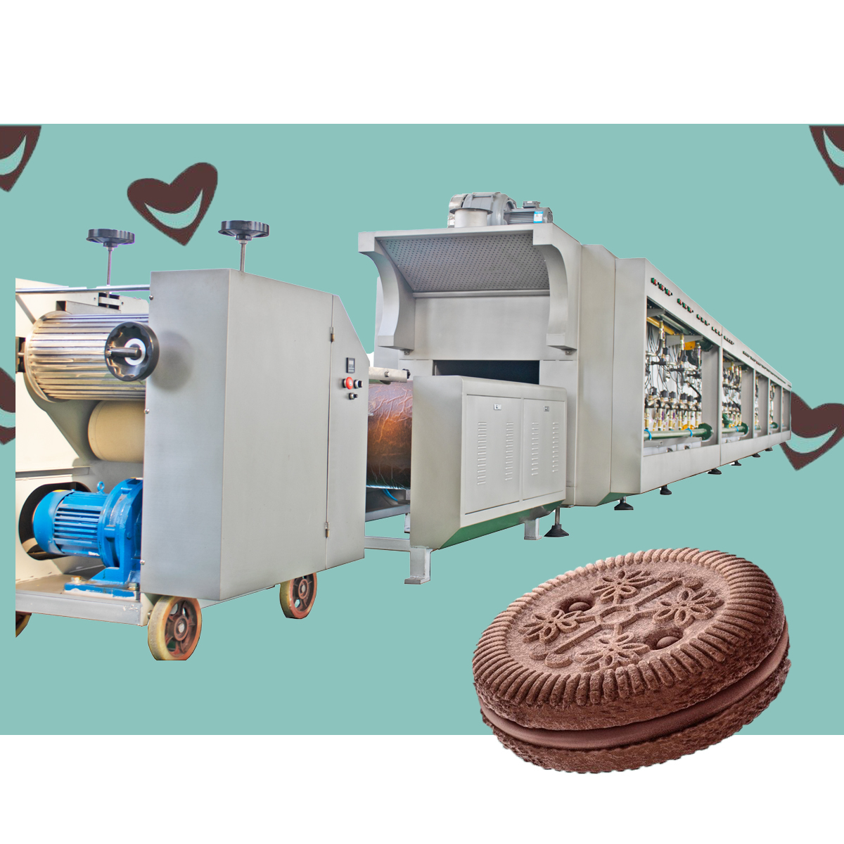 Cookies Biscuit Making Machine - General Use: Industrial