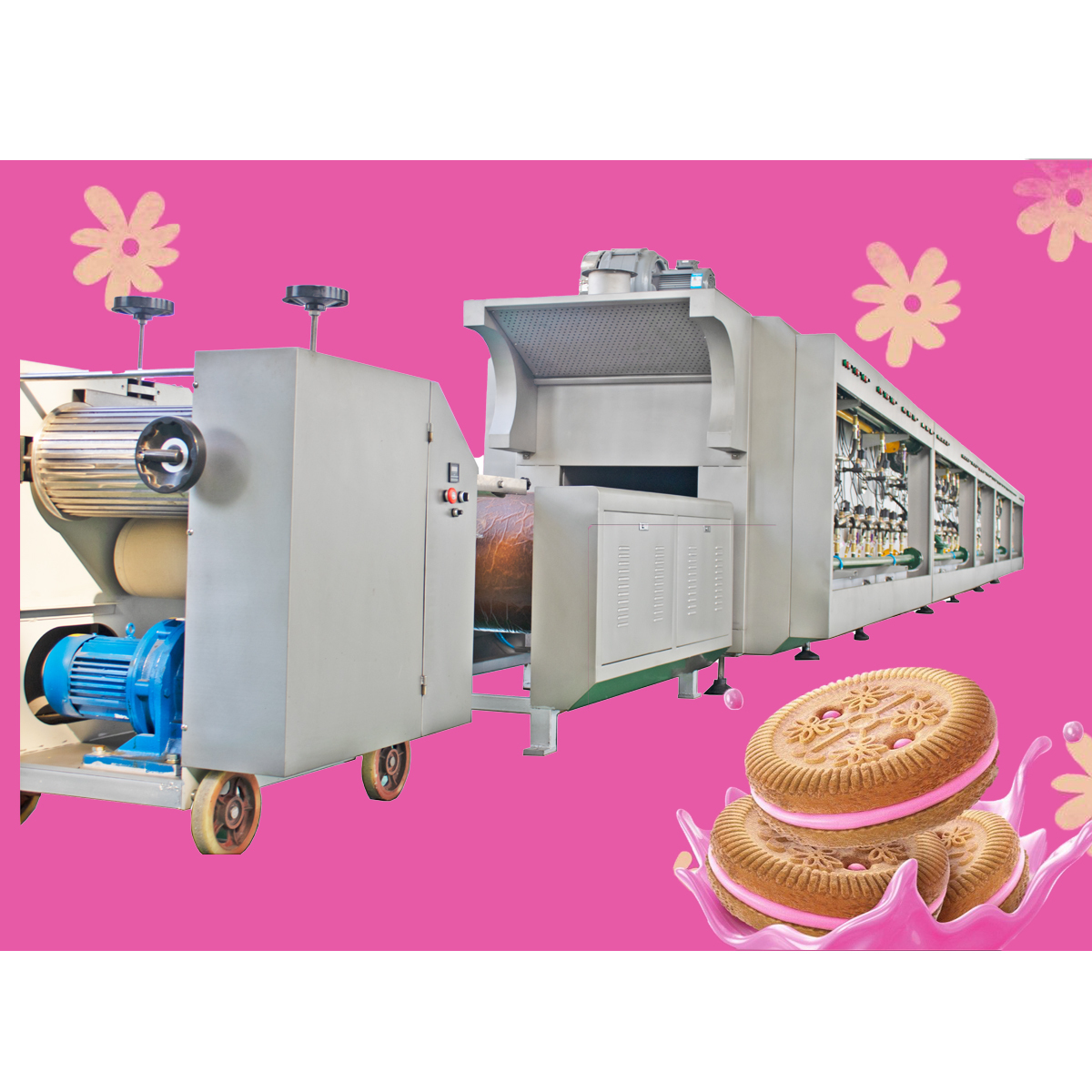 Cookies Biscuit Making Machine - General Use: Industrial