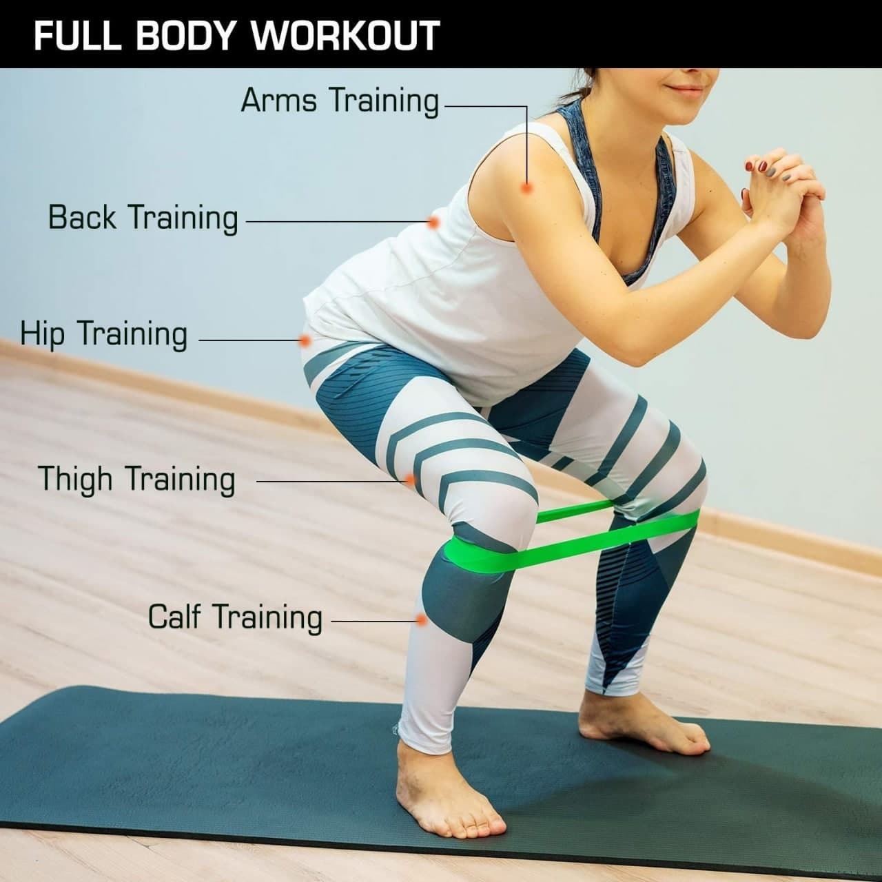 (Set Of 5)resistance Loop Bands