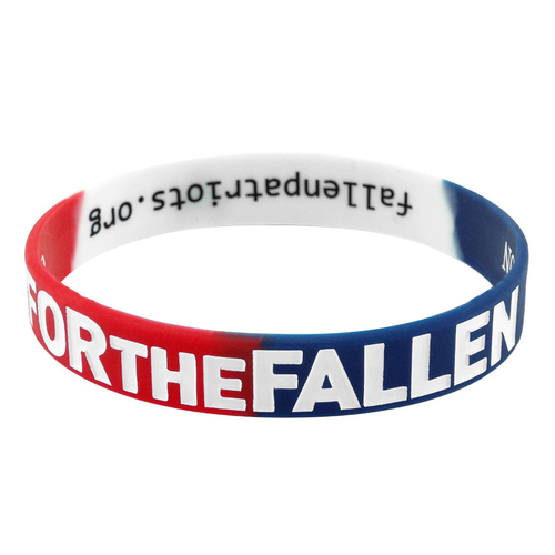 Custom Printed Silicone Wristband - 100% Eco-Friendly Silicone, 202x12x2mm Adult Size, Custom Colors Available - Silk Screen Print, Emboss, Deboss Options